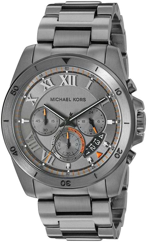 michael kors men's brecken gunmetal watch mk8465|Brecken Gunmetal.